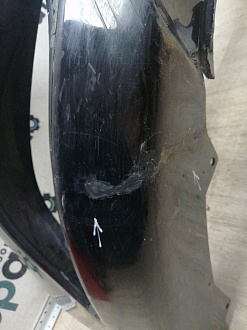 BA000149; Бампер передний; без паркт.; без омыват. (86511-3S000) для Hyundai Sonata VI (YF) (2010-2014)/БУ; Оригинал; Р1, Мелкий дефект; 