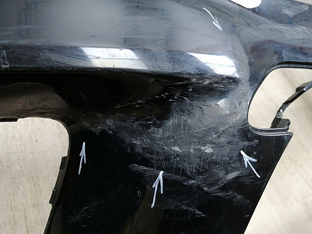 AA046098; Бампер передний, AMG; под паркт.; без омыват. (A2928851825) для Mercedes-Benz GLE coupe I (С292) (2015-2019)/БУ; Оригинал; Р2, Удовлетворительное; 