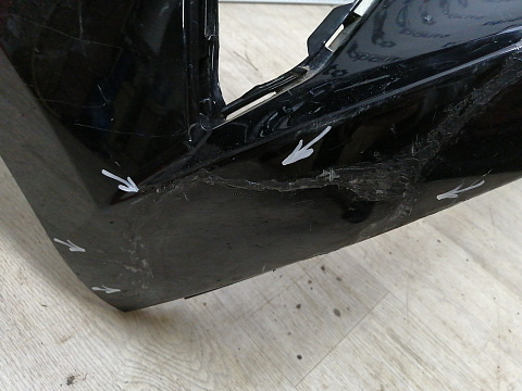 Фотография детали AA045376; Бампер передний; без паркт.; без омыват. (2803100U7300) для JAC J7 (2020- н.в.)/БУ; Оригинал; Р1, Мелкий дефект; . Фото номер 7