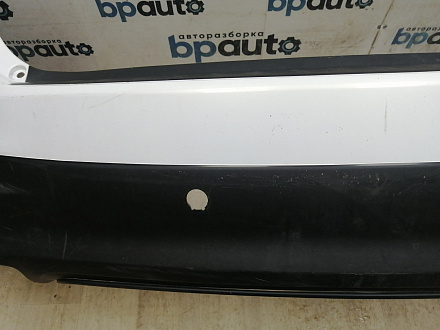 BA000212; Бампер задний; под паркт. (TK2150221) для Mazda CX-9 I рест. (2012-2016)/БУ; Оригинал; Р1, Мелкий дефект; 