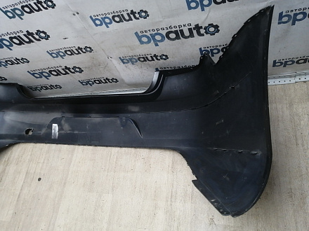 AA046092; Бампер задний, без молдинга; без паркт. (3AE807417) для Volkswagen Passat B7 Sedan (2011- 2014)/БУ; Оригинал; Р1, Мелкий дефект; 