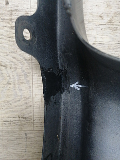 BA000185; Бампер передний; без паркт.; под омыват. (52119-05190) для Toyota Avensis/БУ; Оригинал; Р2, Удовлетворительное; 