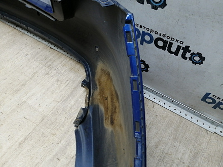 AA046113; Бампер задний; под паркт. (86611-4Y000) для Kia Rio III Sedan (2011- 2015)/БУ; Оригинал; Р1, Мелкий дефект; 