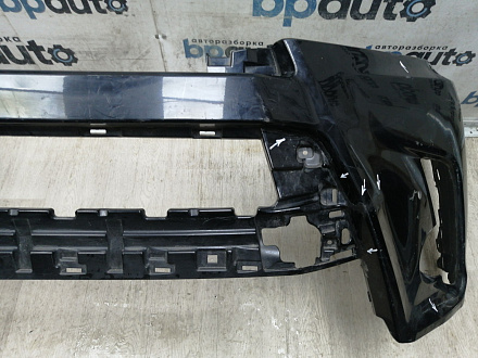 AA045972; Бампер передний; под паркт.; без омыват. (52119-0E350) для Toyota Highlander III рест. (2016 — 2019)/БУ; Оригинал; Р2, Удовлетворительное; 