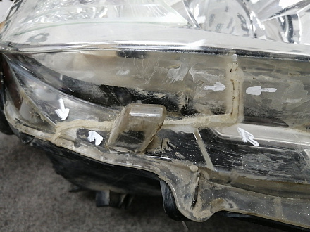 AA011681; Фара правая ксенон (81145-33B00) для Toyota Camry 50 (2012 — 2014)/БУ; Оригинал; Р2, Удовлетворительное; 