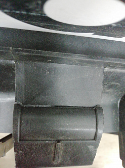 AA003186; Диффузор радиатора для Mazda 6 GH/Нов с деф; Неоригинал; Р0, Хорошее; 