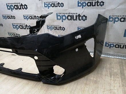 AA045399; Бампер передний; под паркт.; под омыват. (52119-06C40) для Toyota Camry/БУ; Оригинал; Р1, Мелкий дефект; 