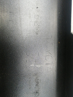 BA000239; Бампер передний; без паркт.; под омыват. (52119-42730) для Toyota Rav4 30 рест. V 2.4 (2009 - 2010)/БУ; Оригинал; Р1, Мелкий дефект; 