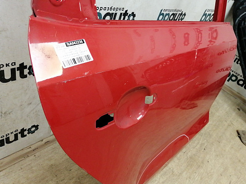 Фотография детали AA043236; Дверь задняя правая (6R4 833 056 J) для Volkswagen Polo V Hatchback (2009-2013)/БУ; Оригинал; Р2, Удовлетворительное; . Фото номер 3