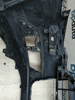 BA000163; Бампер передний; под паркт.; под омыват. (4G0 807 437) для Audi A6 C7/БУ; Оригинал; Р1, Мелкий дефект; 