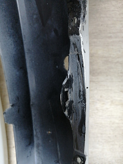 BA000206; Бампер передний; под паркт.; под омыват. (62022-1ME0H) для Infiniti/БУ; Оригинал; Р1, Мелкий дефект; 