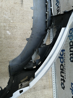 AA045810; Бампер передний,  S-line; без паркт.; под омыват. (8U0 807 437 D) для Audi Q3 I (2011-2014)/БУ; Оригинал; Р2, Удовлетворительное; 