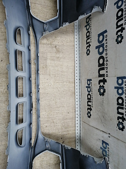 BA000257; Бампер передний, S-line; без паркт.; под омыват. (8R0 807 437 AC) для Audi Q5 I рест. (2012-2017)/БУ; Оригинал; Р1, Мелкий дефект; 