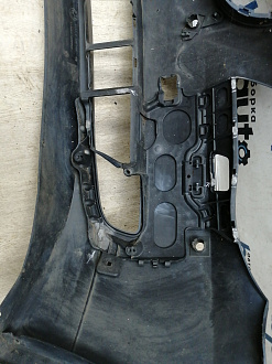 AA045302; Бампер передний; под паркт.; под омыват. (51117178068) для BMW 5 серия Е60 Е61/БУ; Оригинал; Р1, Мелкий дефект; 