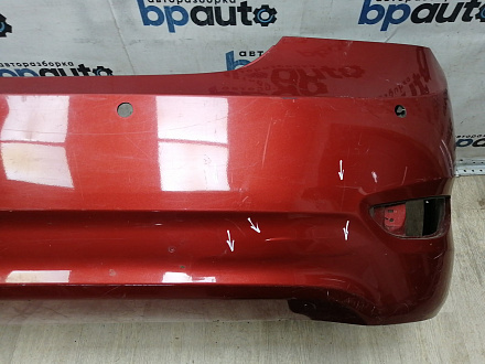 AA045694; Бампер задний; под паркт. (86611-4L000) для Hyundai/БУ; Оригинал; Р1, Мелкий дефект; 