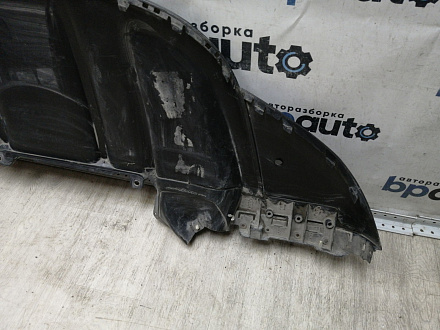 AA045343; Юбка переднего бампера (7P5807061) для Porsche Cayenne II (958) (2010-2014)/БУ; Оригинал; Р1, Мелкий дефект; 