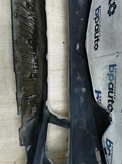 AA045251; Бампер передний; под паркт.; под омыват. (71101-TL0-ZZ00) для Honda Accord VIII (2008-2011)/БУ; Оригинал; Р1, Мелкий дефект; 