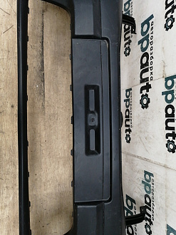 AA038832; Бампер передний; без паркт.; без омыват. (8200526596 ) для Renault Sandero I (2009-2014)/Нов с деф; Неоригинал; Р1, Мелкий дефект; 