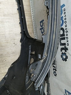 AA044865; Бампер передний; без паркт.; под омыват. (9684345077) для Peugeot 3008 I (2009-2013)/БУ; Оригинал; Р2, Удовлетворительное; 