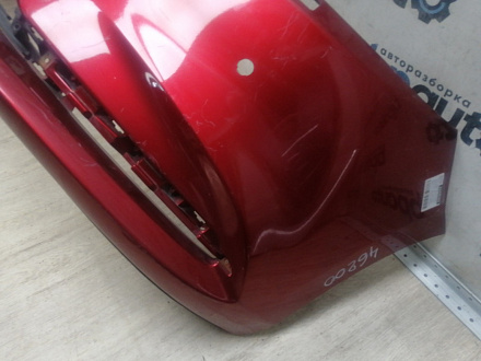 AA046200; Бампер передний; под паркт.; под омыват. (GSH7-50031) для Mazda 6 III (GJ) рест. 2 (2018-2024)/БУ; Оригинал; Р1, Мелкий дефект; 