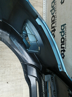 AA046365; Бампер передний; без паркт.; без омыват. (6400F307ZZ) для Mitsubishi ASX I рест. (2013-2016)/БУ; Оригинал; Р2, Удовлетворительное; 