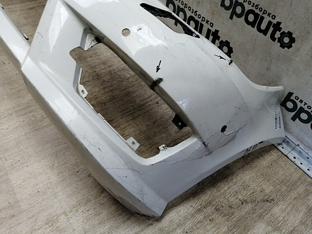 BA000097; Бампер передний, AMG; под паркт.; под омыват. (A2048807847) для Mercedes-Benz C-klasse III рест. (W204) (2011-2015)/БУ; Оригинал; Р1, Мелкий дефект; 