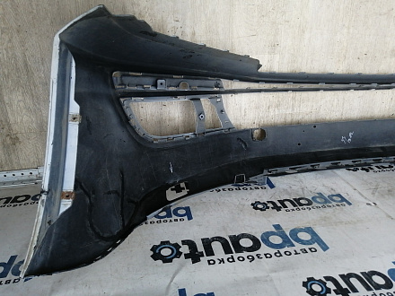 AA045707; Бампер передний; без паркт.; под омыват. (5СU807221A) для Volkswagen Jetta VI рест. (2015-2018)/БУ; Оригинал; Р2, Удовлетворительное; 