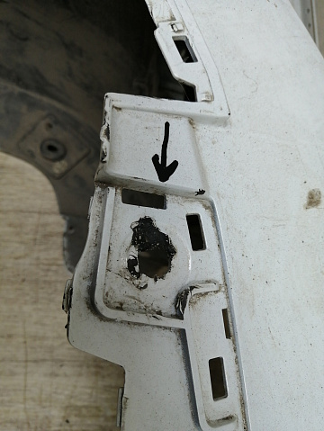 Фотография детали AA044930; Бампер задний; под паркт. (2804160XKV4AA) для Haval H9 II (2024-н.в.)/БУ; Оригинал; Р2, Удовлетворительное; . Фото номер 15