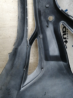 BA000150; Бампер передний; без паркт.; без омыват. (86511-3S500) для Hyundai Sonata VI (YF) (2010-2014)/БУ; Оригинал; Р1, Мелкий дефект; 