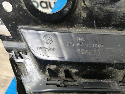Фотография детали AA027756; Решетка радиатора (7P6853651C) для Volkswagen Touareg II (2010-2014)/БУ; Оригинал; Р1, Мелкий дефект; . Фото номер 12