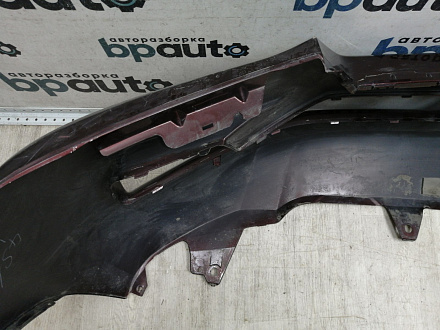 AA045328; Бампер передний; под паркт.; под омыват. (52119-60M50) для Toyota Land Cruiser 200 рест.2 (2015 - 2021)/БУ; Оригинал; Р1, Мелкий дефект; 