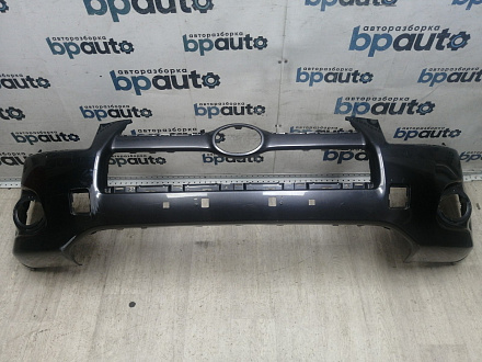 AA045777; Бампер передний; без паркт.; под омыват. (52119-42730) для Toyota Rav4 30 рест. V 2.4 (2009 - 2010)/БУ; Оригинал; Р1, Мелкий дефект; 