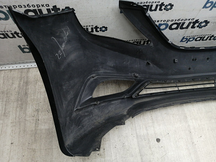 BA000153; Бампер передний; без паркт.; без омыват. (86511-3S000) для Hyundai Sonata VI (YF) (2010-2014)/БУ; Оригинал; Р1, Мелкий дефект; 