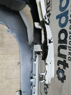 AA045705; Бампер передний, S-line; под паркт.; под омыват. (8K0 807 437 S) для Audi A4 B8/БУ; Оригинал; Р2, Удовлетворительное; 