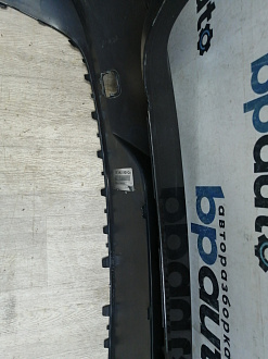 AA046058; Бампер задний, без молдинга; без паркт. (3AE807417) для Volkswagen Passat B7 Sedan (2011- 2014)/БУ; Оригинал; Р1, Мелкий дефект; 