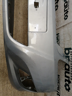 AA033841; Бампер передний; без паркт.; без омыват. (13247273) для Opel Zafira B рест. (2008 - 2014)/БУ; Оригинал; Р1, Мелкий дефект; 
