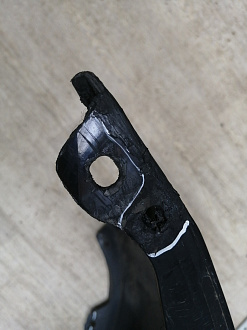 BA000218; Бампер передний, до 2010г; без паркт.; под омыват. (62022-JK60H) для Infiniti G (2006-2013)/БУ; Оригинал; Р1, Мелкий дефект; 