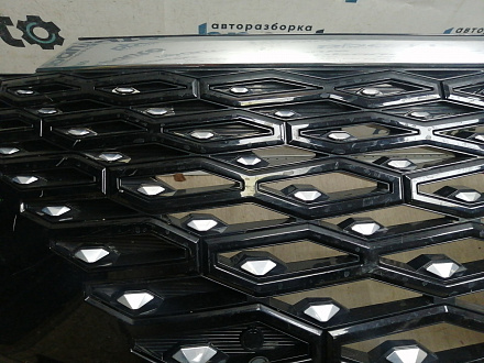 BA000275; Бампер передний; без паркт.; без омыват. (602002155AA) для Omoda C5 (2022- н.в.)/БУ; Оригинал; Р1, Мелкий дефект; 