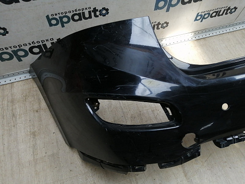 Фотография детали AA045420; Бампер задний; под паркт. (86611-2B700) для Hyundai Santa Fe II рест. (2010-2012)/БУ; Оригинал; Р2, Удовлетворительное; . Фото номер 3