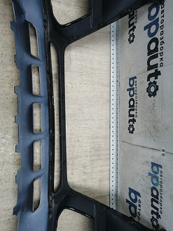 AA045796; Бампер передний; под паркт.; под омыват. (8R0 807 437 AH) для Audi Q5 I рест. (2012-2017)/БУ; Оригинал; Р1, Мелкий дефект; 