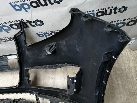 AA045530; Бампер передний; под паркт.; под омыват. (4L0 807 437 H) для Audi Q7 I рест. (2010-2015)/БУ; Оригинал; Р1, Мелкий дефект; 