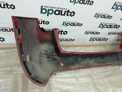 Фотография детали AA009587; Бампер задний, под хром молдинг; под паркт. (13368934) для Opel Astra J рест. Wagon (2012 - 2015)/БУ; Оригинал; Р0, Хорошее; (GBH, 63U) Красный. Фото номер 11