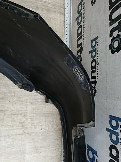 AA046115; Бампер задний; без паркт. (86611-4Y000) для Kia Rio III Sedan (2011- 2015)/БУ; Оригинал; Р1, Мелкий дефект; 