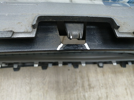 AA045687; Бампер передний; под паркт.; под омыват. (5СU807221A) для Volkswagen Jetta VI рест. (2015-2018)/БУ; Оригинал; Р1, Мелкий дефект; 