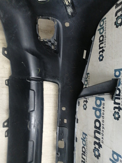 AA046003; Бампер передний; под паркт.; под омыват. (52119-60E01) для Toyota Land Cruiser Prado 150 (2010 — 2013)/БУ; Оригинал; Р1, Мелкий дефект; 