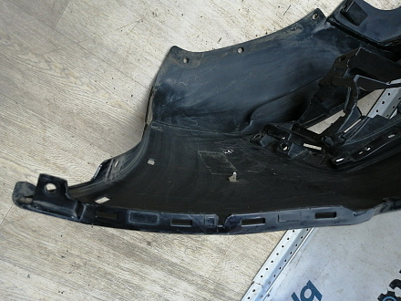 AA044809; Бампер передний; без паркт.; без омыват. (6400J025ZZ) для Mitsubishi ASX I рест.2 (2016- 2019)/БУ; Оригинал; Р1, Мелкий дефект; 