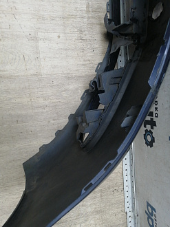 BA000245; Бампер передний; без паркт.; под омыват. (5M0807221N) для Volkswagen Golf Plus II (2009-2014)/БУ; Оригинал; Р2, Удовлетворительное; 