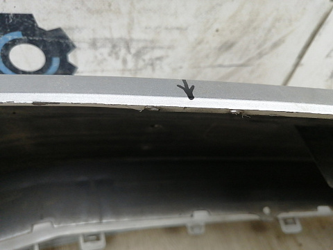 Фотография детали AA044459; Бампер передний; под паркт.; под омыват. (20845711) для Cadillac SRX/БУ; Оригинал; Р1, Мелкий дефект; . Фото номер 11