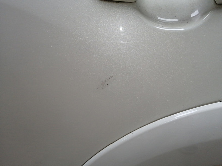 AA045294; Дверь задняя левая, под расширитель, Long (67004-42110) для Toyota Rav4/БУ; Оригинал; Р0, Хорошее; (070) Белый перламутр 3х. сл.