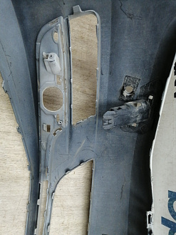 BA000227; Бампер передний; под паркт.; под омыват. (5G0807221) для Volkswagen Golf/БУ; Оригинал; Р1, Мелкий дефект; 